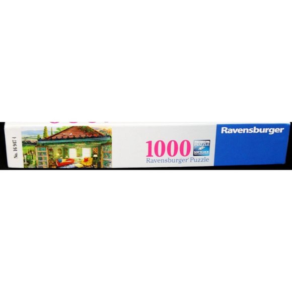 Ravensburger Puzzle Tuscan Oasis 1000 Piece No. 169474 Finished 27" x 20" - Picture 6 of 8